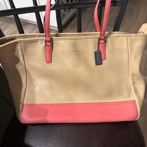 Coach Colorblock Tote